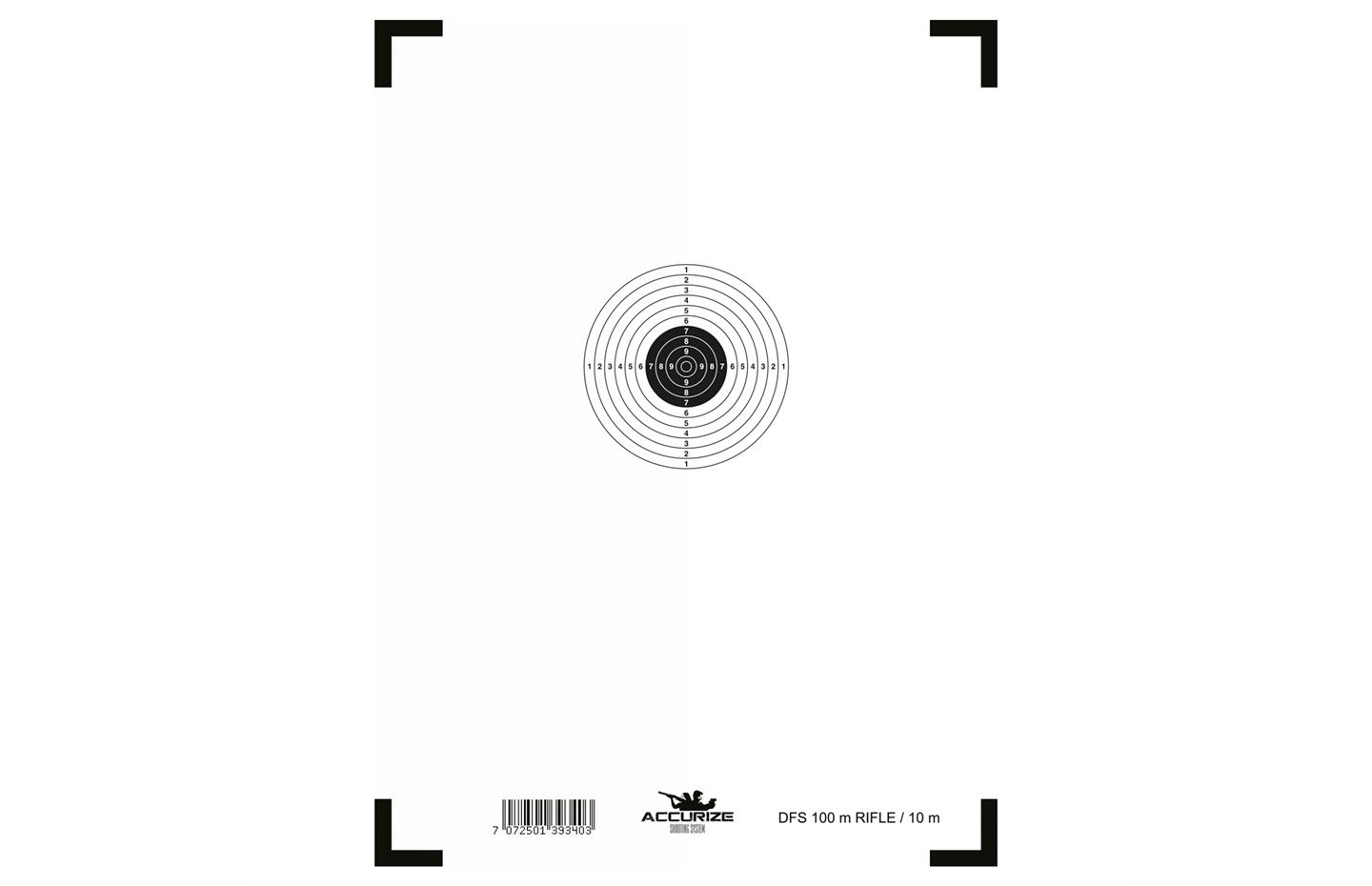 Accurize front target DFS 100m/10m Image