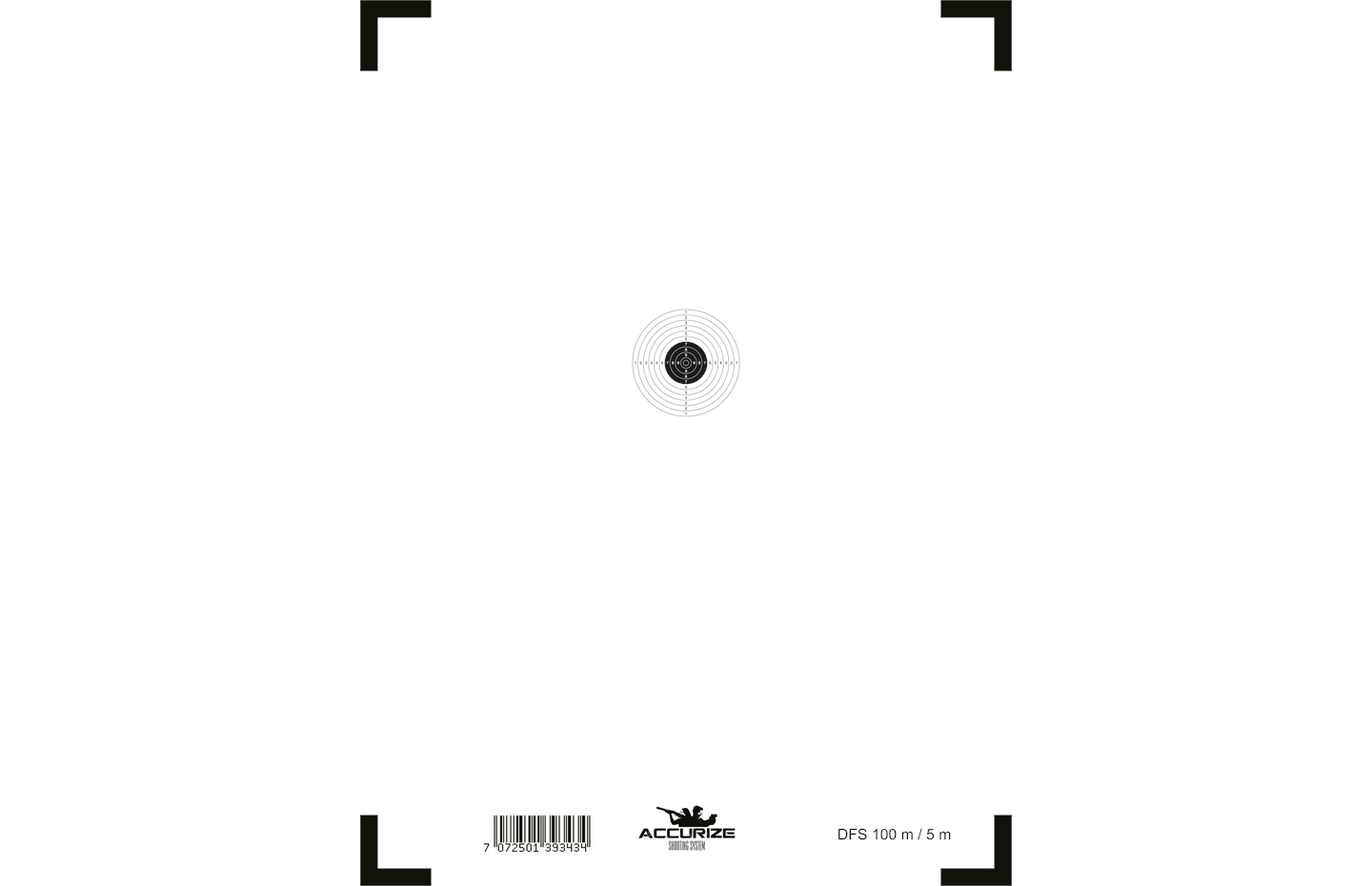 Accurize front target DFS 100m/5m and TR900m Image