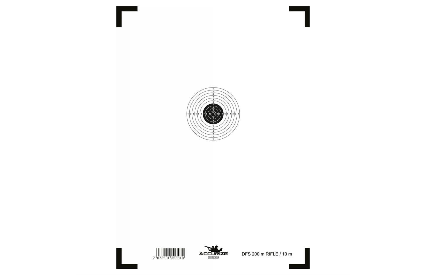 Accurize front target DFS 200m/10m and TR300m Image