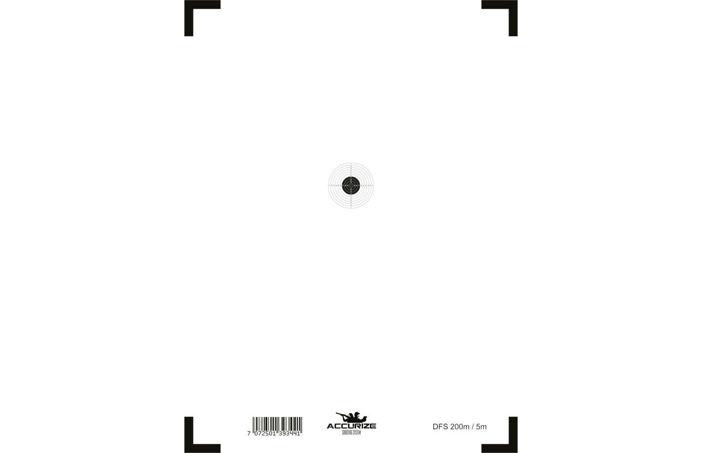 Accurize front target DFS 200m/5m Image